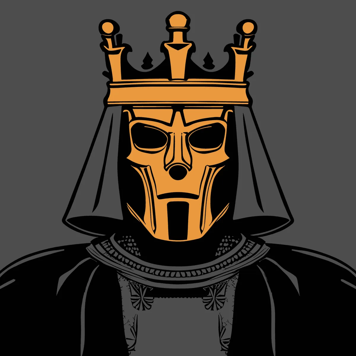 "0R4NG3 K1NG", a Gamma Print